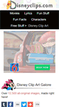 Mobile Screenshot of disneyclips.com